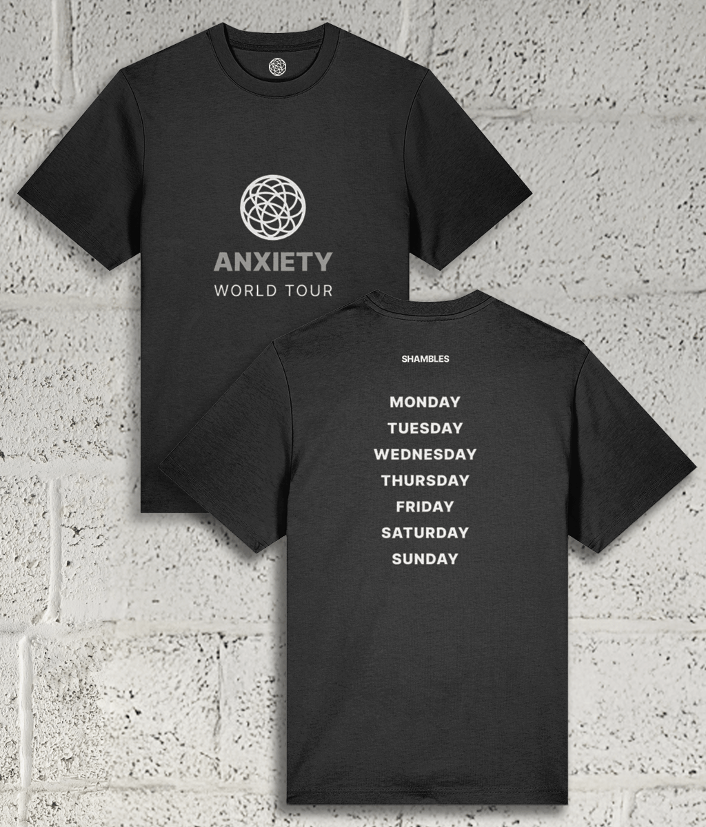 ANXIETY WORLD TOUR Tee