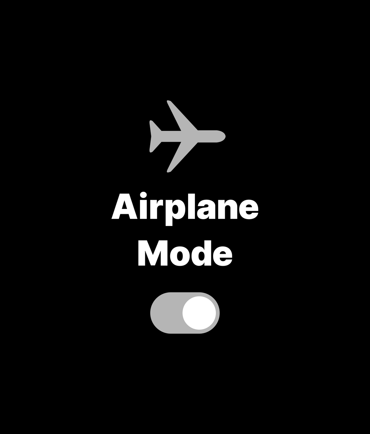 AIRPLANE MODE Tee