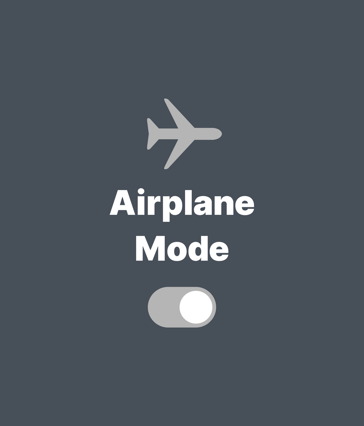 AIRPLANE MODE Tee