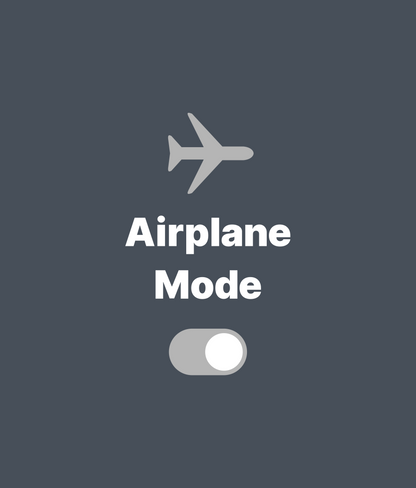 AIRPLANE MODE Tee