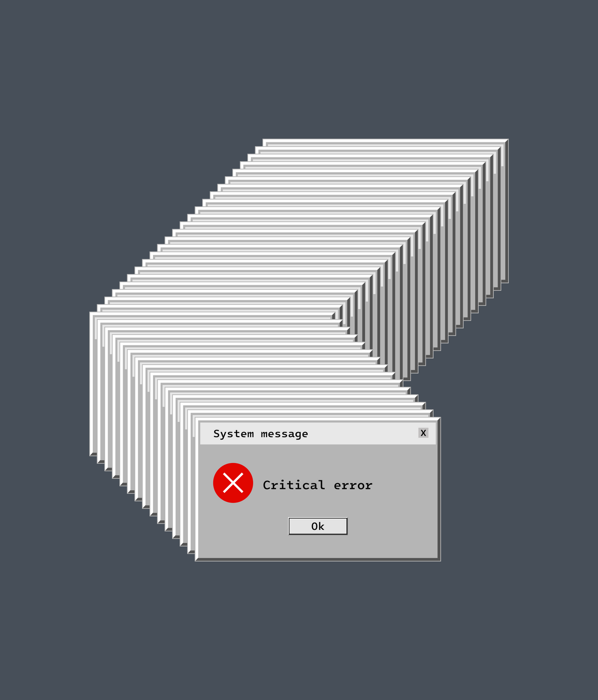 CRITICAL ERROR STACK Tee