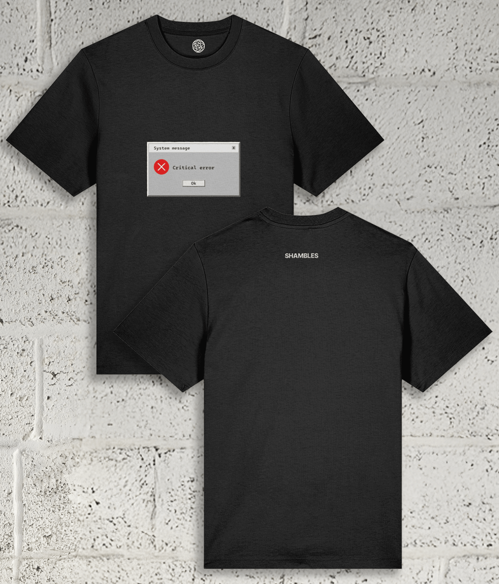 CRITICAL ERROR Tee