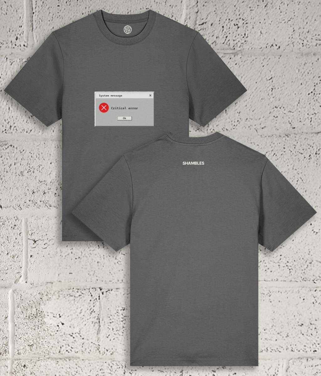 CRITICAL ERROR Tee