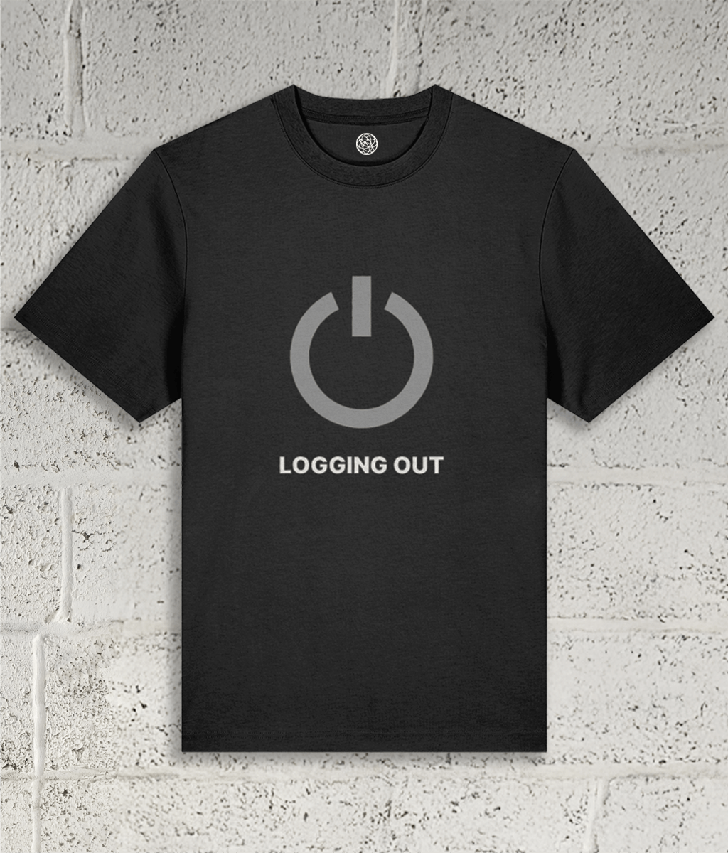 LOGGING OUT Tee