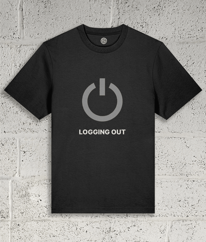 LOGGING OUT Tee