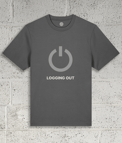 LOGGING OUT Tee