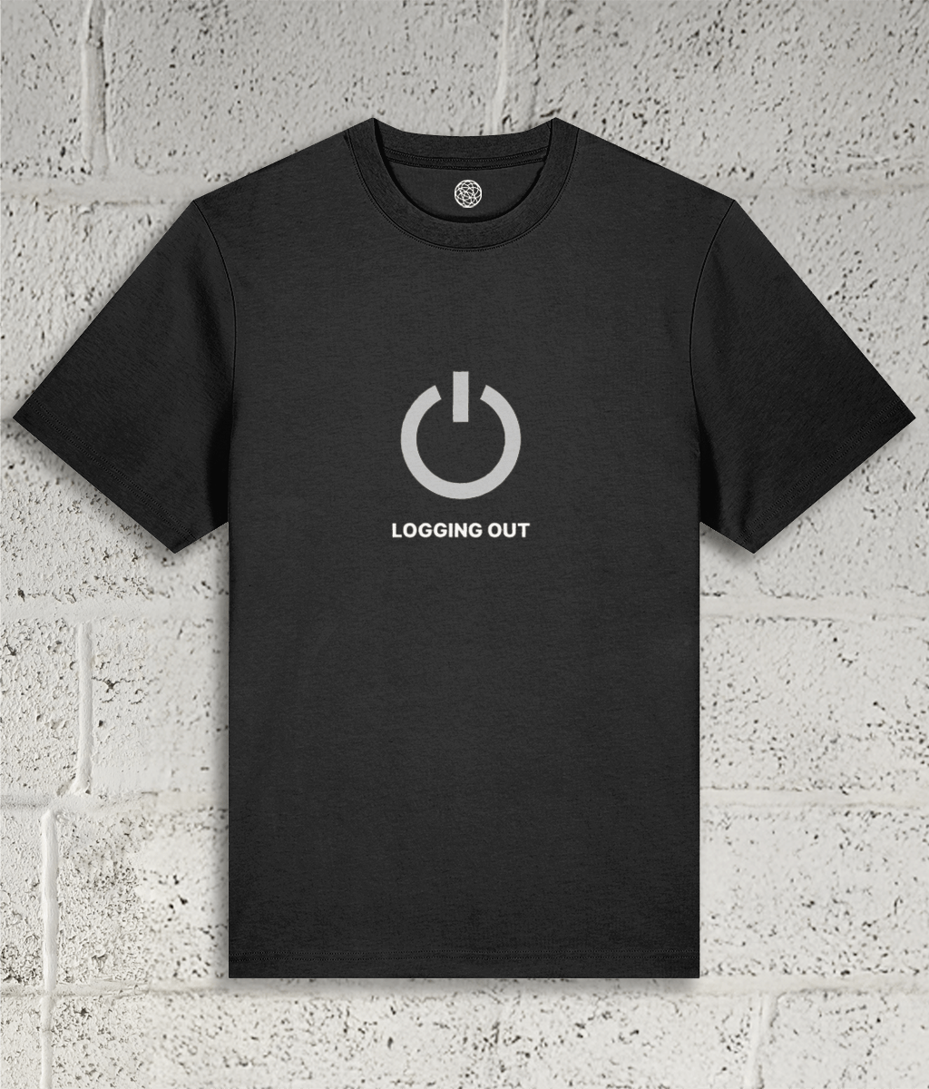 LOGGING OUT Tee
