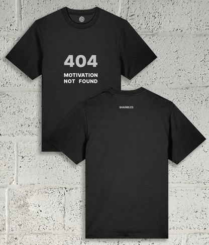 MOTIVATION NOT FOUND Tee