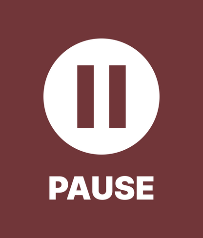  PAUSE icon t-shirt artwork