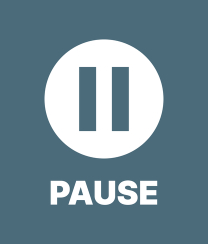  PAUSE icon t-shirt artwork
