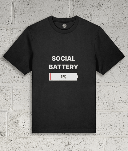 SOCIAL BATTERY Tee