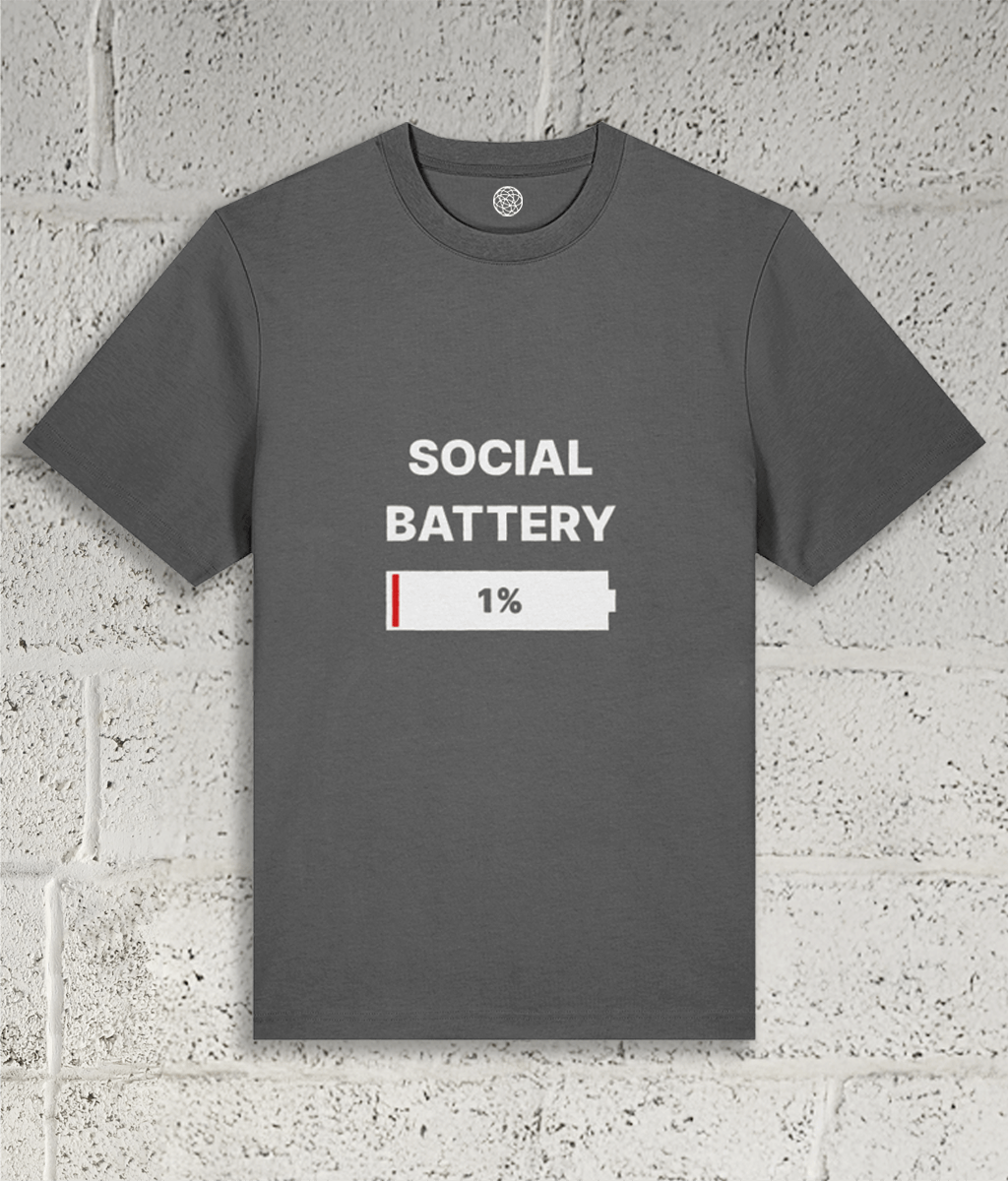 SOCIAL BATTERY Tee
