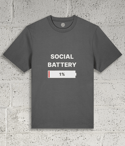 SOCIAL BATTERY Tee