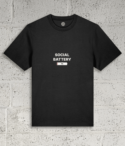 SOCIAL BATTERY Tee