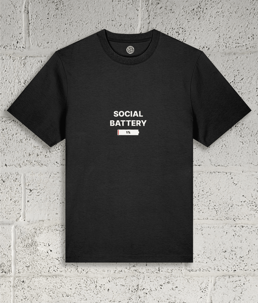 SOCIAL BATTERY Tee
